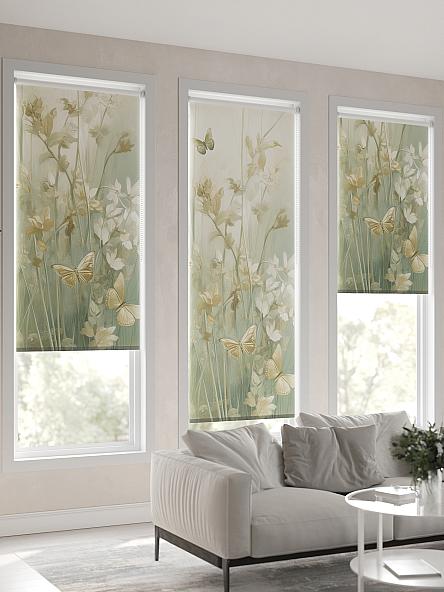 Рулонная штора для кухни для детской Лирикас - 140 - ширина 68 см - фото 6