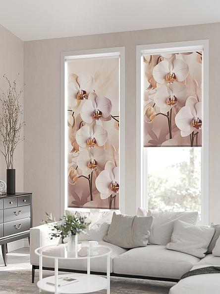 Рулонная штора для кухни для детской Лирикас - 141 - ширина 68 см