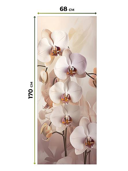 Рулонная штора для кухни для детской Лирикас - 141 - ширина 68 см - фото 5