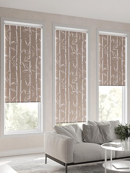 Рулонная штора для кухни для детской Лирикас - 145 - ширина 68 см - фото 6