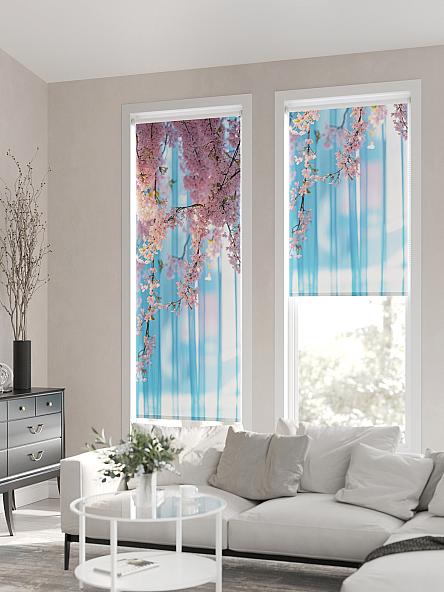 Рулонная штора для кухни для детской Лирикас - 147 - ширина 68 см