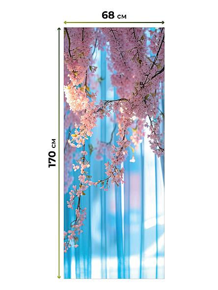 Рулонная штора для кухни для детской Лирикас - 147 - ширина 68 см - фото 5