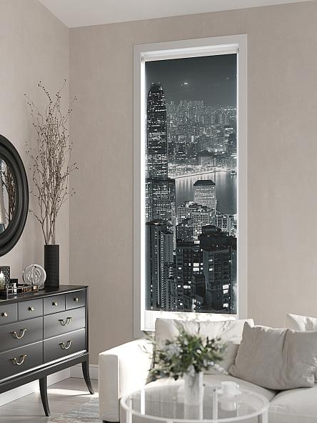 Рулонная штора для кухни для детской Лирикас - 148 - ширина 68 см - фото 3