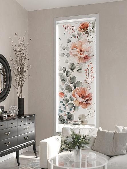 Рулонная штора для кухни для детской Лирикас - 150 - ширина 68 см - фото 3