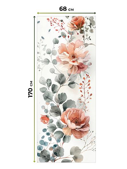 Рулонная штора для кухни для детской Лирикас - 150 - ширина 68 см - фото 5