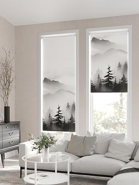 Рулонная штора для кухни для детской Лирикас - 151 - ширина 68 см