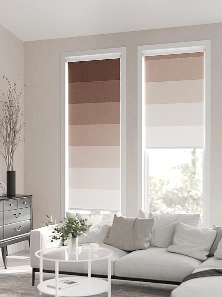 Рулонная штора для кухни для детской Лирикас - 153 - ширина 68 см