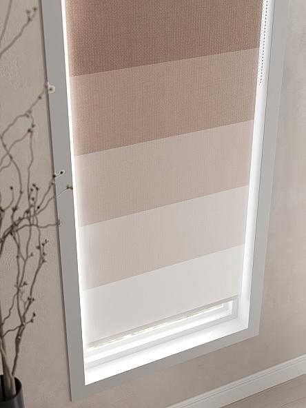 Рулонная штора для кухни для детской Лирикас - 153 - ширина 68 см - фото 4