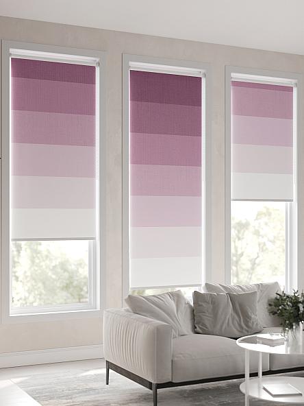 Рулонная штора для кухни для детской Лирикас - 154 - ширина 68 см - фото 6