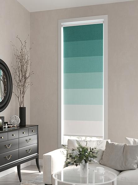 Рулонная штора для кухни для детской Лирикас - 156 - ширина 68 см - фото 3