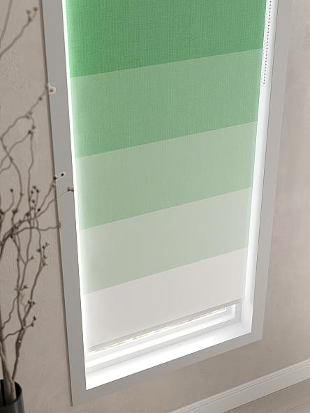 Рулонная штора для кухни для детской Лирикас - 157 - ширина 68 см - фото 4