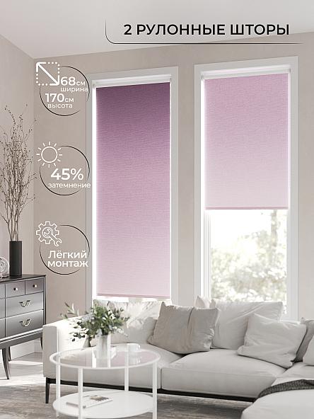 Рулонная штора для кухни для детской Лирикас - 182 - ширина 68 см - фото 2