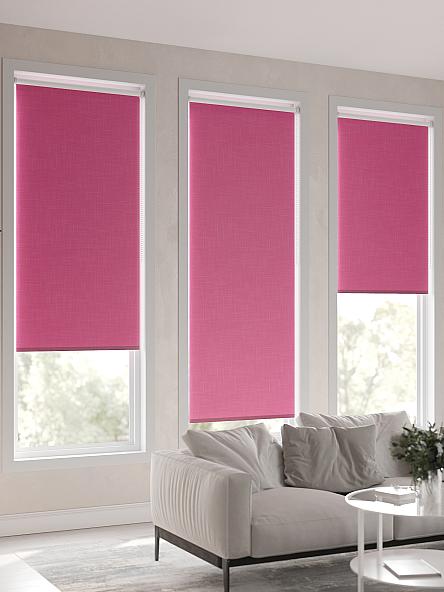 Рулонная штора для кухни для детской Лирикас - 187 - ширина 68 см - фото 6