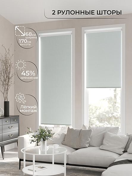 Рулонная штора для кухни для детской Лирикас - 200 - ширина 68 см - фото 2