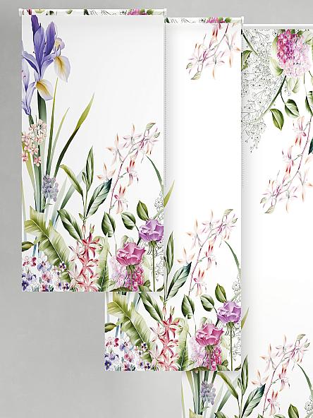 Рулонная штора для кухни для детской Лиритиск - 01 - ширина 68 см - фото 6