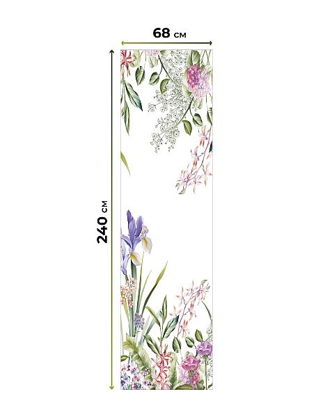 Рулонная штора для кухни для детской Лиритиск - 01 - ширина 68 см - фото 8