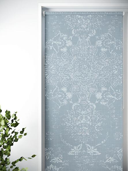 Рулонная штора для кухни для детской Лиритиск - 02 - ширина 68 см - фото 4