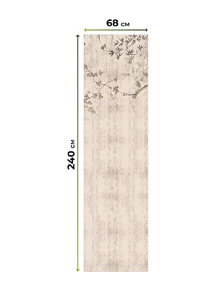 Рулонная штора для кухни для детской Лиритиск - 08 - ширина 68 см - фото 8