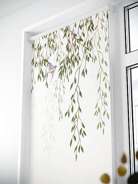 Рулонная штора для кухни для детской Лиритиск - 11 - ширина 68 см - фото 3