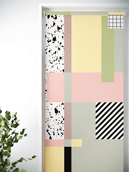 Рулонная штора для кухни для детской Лиритиск - 14 - ширина 68 см - фото 4