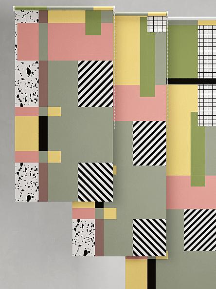 Рулонная штора для кухни для детской Лиритиск - 14 - ширина 68 см - фото 6