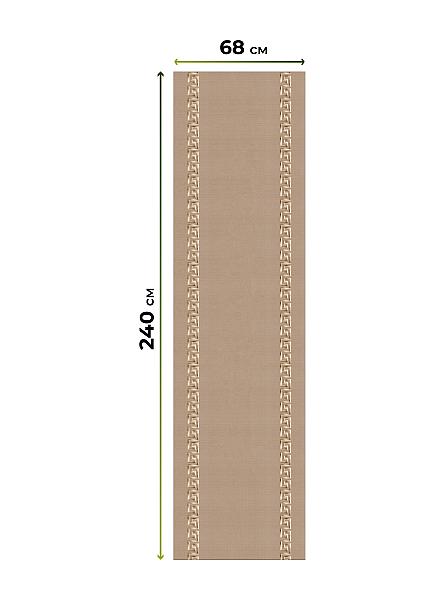 Рулонная штора для кухни для детской Лиритиск - 16 - ширина 68 см - фото 8