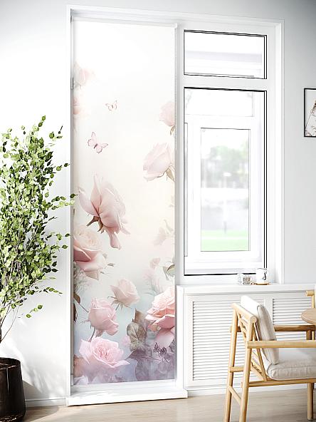 Рулонная штора для кухни для детской Лиритиск - 20 - ширина 68 см - фото 2