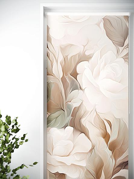 Рулонная штора для кухни для детской Лиритиск - 21 - ширина 68 см - фото 4