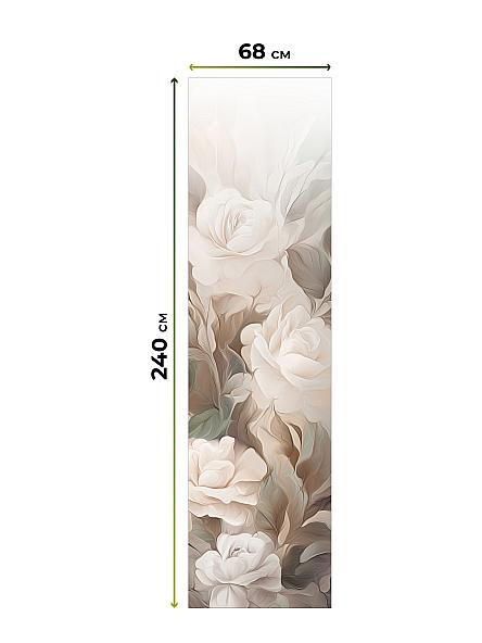 Рулонная штора для кухни для детской Лиритиск - 21 - ширина 68 см - фото 8