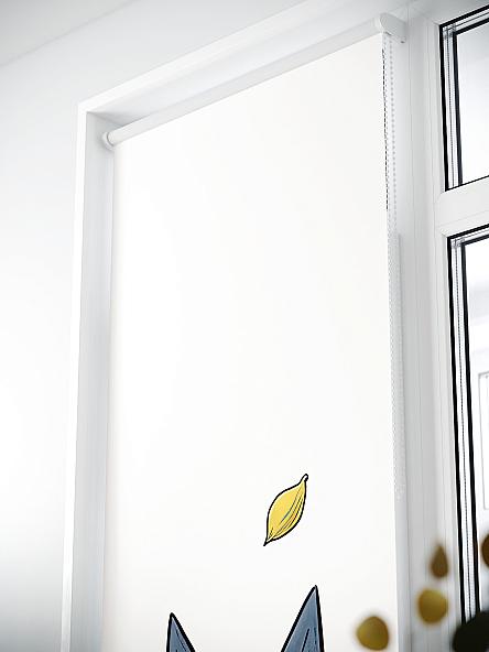 Рулонная штора для кухни для детской Лиритиск - 23 - ширина 68 см - фото 3