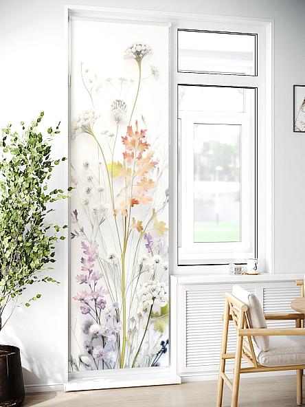 Рулонная штора для кухни для детской Лиритиск - 28 - ширина 68 см - фото 2