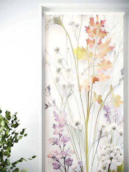 Рулонная штора для кухни для детской Лиритиск - 28 - ширина 68 см - фото 4