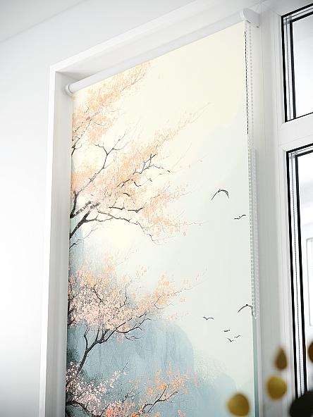 Рулонная штора для кухни для детской Лиритиск - 29 - ширина 68 см - фото 3