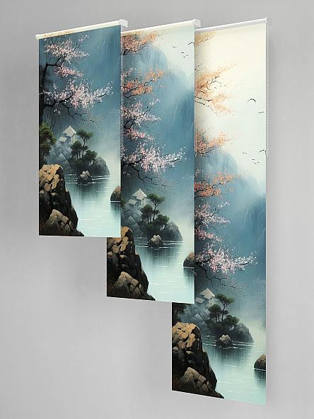 Рулонная штора для кухни для детской Лиритиск - 29 - ширина 68 см - фото 5