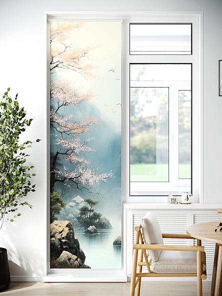 Рулонная штора для кухни для детской Лиритиск - 29 - ширина 68 см - фото 7