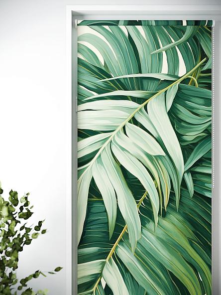 Рулонная штора для кухни для детской Лиритиск - 30 - ширина 68 см - фото 4