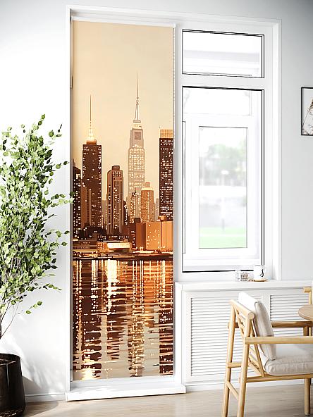 Рулонная штора для кухни для детской Лиритиск - 32 - ширина 68 см - фото 2