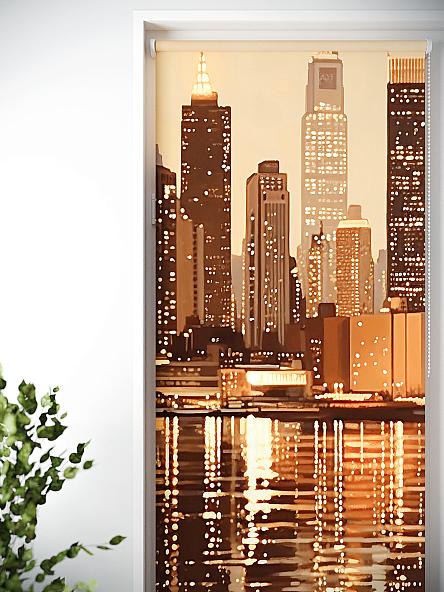 Рулонная штора для кухни для детской Лиритиск - 32 - ширина 68 см - фото 4