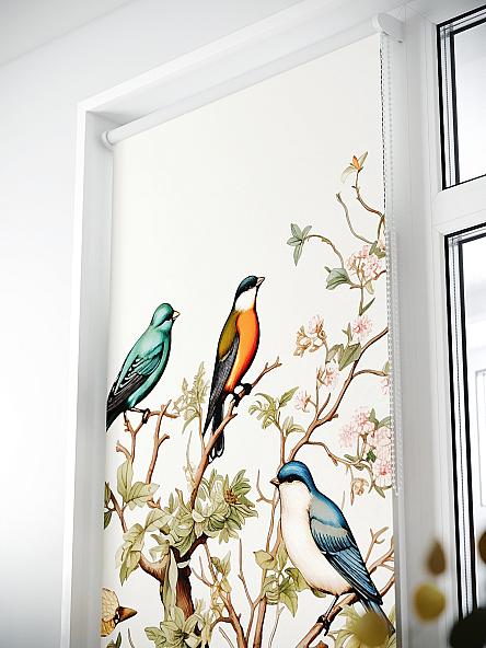 Рулонная штора для кухни для детской Лиритиск - 33 - ширина 68 см - фото 3