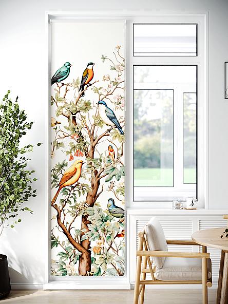 Рулонная штора для кухни для детской Лиритиск - 33 - ширина 68 см - фото 7