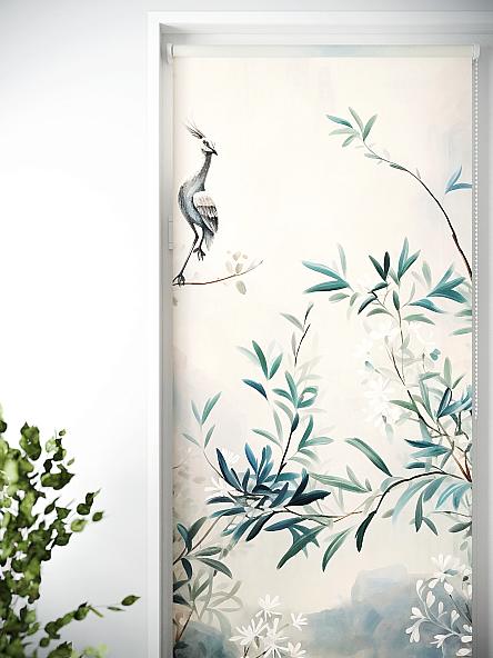 Рулонная штора для кухни для детской Лиритиск - 34 - ширина 68 см - фото 4