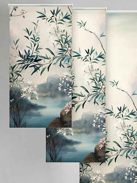 Рулонная штора для кухни для детской Лиритиск - 34 - ширина 68 см - фото 6