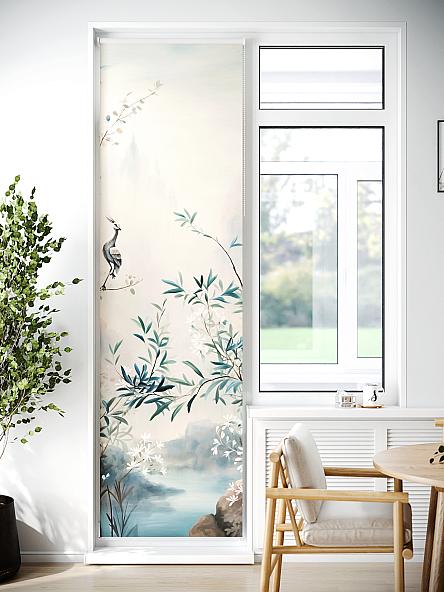 Рулонная штора для кухни для детской Лиритиск - 34 - ширина 68 см - фото 7