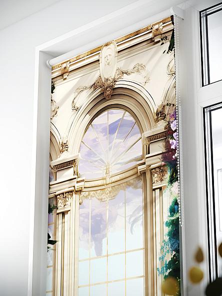 Рулонная штора для кухни для детской Лиритиск - 35 - ширина 68 см - фото 3