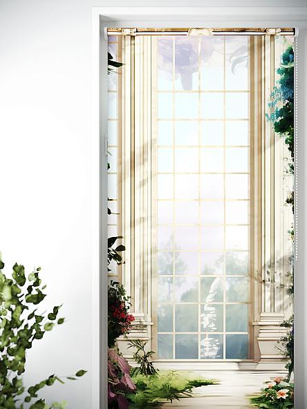 Рулонная штора для кухни для детской Лиритиск - 35 - ширина 68 см - фото 4