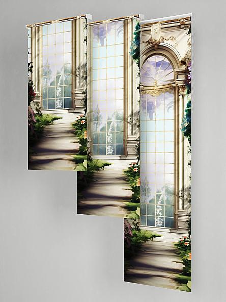 Рулонная штора для кухни для детской Лиритиск - 35 - ширина 68 см - фото 5