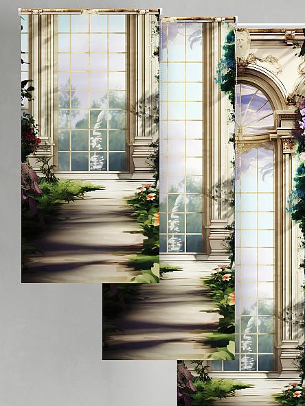 Рулонная штора для кухни для детской Лиритиск - 35 - ширина 68 см - фото 6