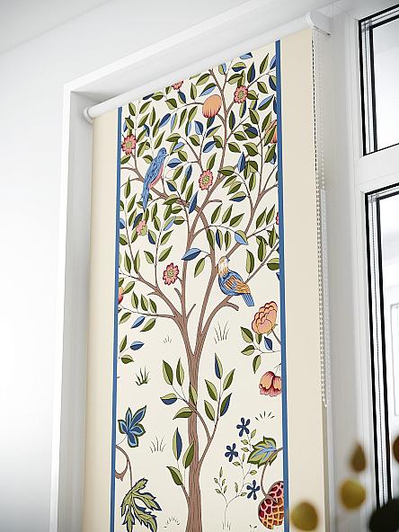 Рулонная штора для кухни для детской Лиритиск - 37 - ширина 68 см - фото 3