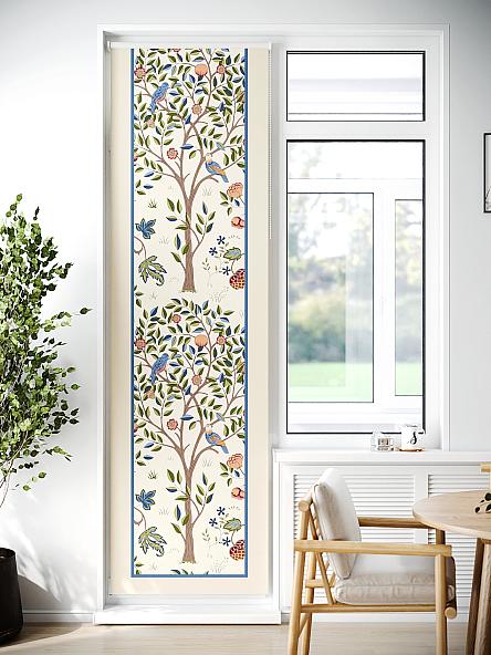 Рулонная штора для кухни для детской Лиритиск - 37 - ширина 68 см - фото 7