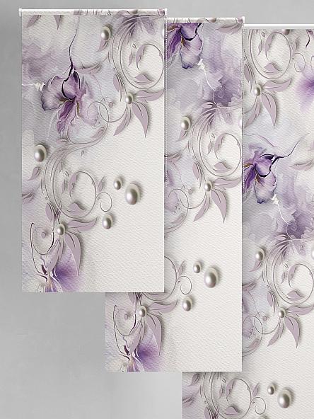 Рулонная штора для кухни для детской Лиритиск - 38 - ширина 68 см - фото 6